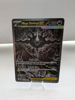 Mega Darkrai ex 116/084 Pitch Black SIR Pokemon Card NM Great grader - Image 1