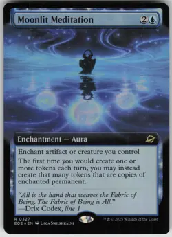 MTG TCG Moonlit Meditation (Extended Art) R Edge of Eternities 327 - Image 1