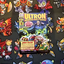 MTG Ultron, Artificial Malevolence (Borderless) (0401) - 0401 / English / Near M - Image 1