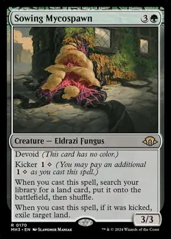 Sowing Mycospawn Foil Modern Horizons 3 170 NM MTG - Image 1