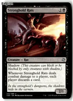 MTG Stronghold Rats [TSR - 142] LP - Image 2