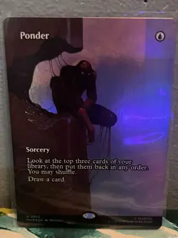 Ponder - 0013 - M - Borderless - Foil - Marvel's Spider-Man - MTG - NM/M - Image 1