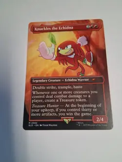 MTG Knuckles the Echidna Secret Lair Drop - Image 1