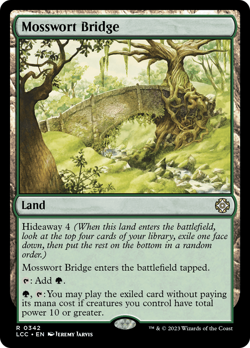 Mosswort Bridge - 342 - LCC - Near Mint - MTG - Image 1