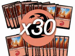 Magic the Gathering MTG 30 Mountain Lot - Tarkir Dragonstorm - Image 1