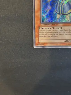 Yu-Gi-Oh! Thunder King Rai-Oh YG02-EN001 Secret Rare Foil Limited Ed - Image 2