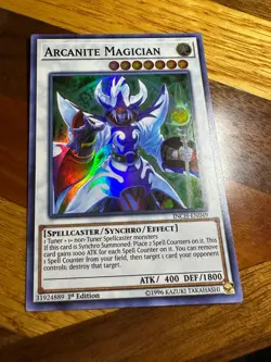 Arcanite Magician INCH-EN049 1st Edition Super Rare PL + BONUS - Image 1