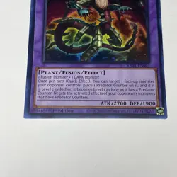 Yugioh! 1x Predaplant Dragostapelia RA01-EN027 Secret Rare 1st Ed - Image 2