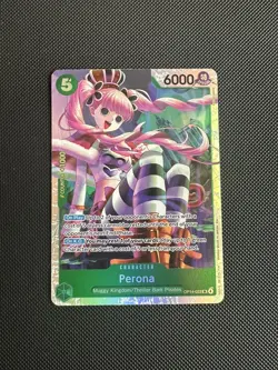 Perona SR OP14-033 The Azure Sea's Seven One Piece TCG English - Image 1