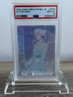 PSA 10 Union Arena BLEACH Rukia Kuchiki Action Point EX07BT/BLC-2-AP03 2024 - Image 1