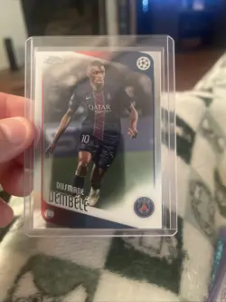 Ousmane Dembele Base #3 2025-26 Topps Chrome Uefa Club Competitions - Image 1