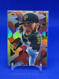 2026 Topps Finest Headliners Paul Skenes Case Hit SSP Refractor # HL-3 - Image 1