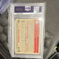 Topps 2021 Chrome 1952 Topps Redux Yordan Alvarez Astros TC52-3 PSA 10 - Image 2