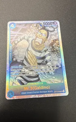 Mr.3(Galdino) (056) OP16-056 The Time of Battle Foil - Image 1