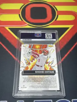 2022 Panini Donruss - Bomb Squad Shohei Ohtani #BS-3 Vector PSA 10 🔥🔥 - Image 2