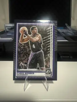2025-26 Donruss Optic Chris Webber /3 Black RARE!! Kings #189 FOTL Basketball - Image 1