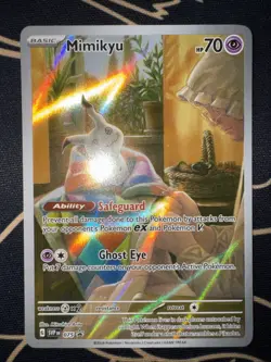 Mimikyu 075 SV Scarlet & Violet Promo Holo Basic ENGLISH Pokemon TCG Card - Image 1