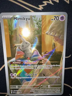 Mimikyu 075 SV Scarlet & Violet Promo Holo Basic ENGLISH Pokemon TCG Card - Image 3