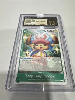 Tony Tony Chopper OP09-029 Emperors in the New World ONE PIECE Card Game CGC 10 - Image 1