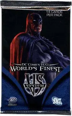DC VS System Trading Card Game World's Finest Booster Pack - Image 1