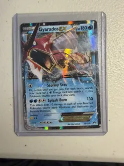 MP Gyarados EX 26/122 Holo XY BREAKpoint Authentic Pokemon Card - Image 1
