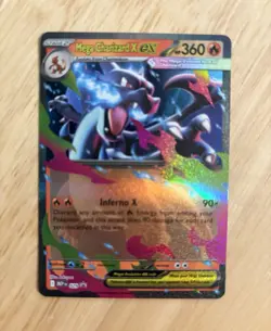 Mega Charizard X EX 360 HP Holo Promo Me: Mega Evolution 029 Pokemon Card - Image 1
