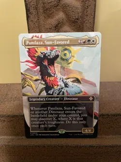 Pantlaza, Sun-Favored (Borderless); Commander: the Lost Caverns of Ixalan - Image 1