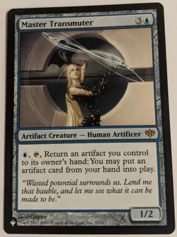 MTG English Magic Card Near Mint MASTER TRANSMUTER from The List or Mystery Bstr - Image 1