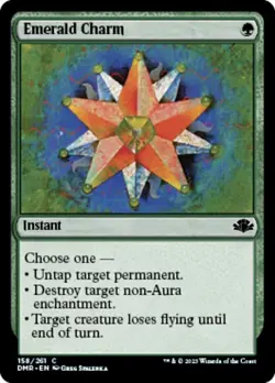 Emerald Charm - Foil~158/261~NM~(DMR) - Dominaria Remastered~MTG - Image 1