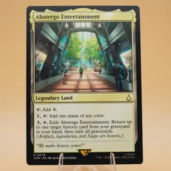 Abstergo Entertainment | 79 | Regular | Rare | Assassin's Creed | MTG - Image 1