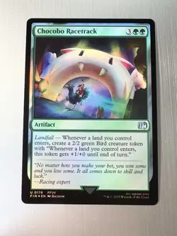 Chocobo Racetrack - 179 - Magic: Final Fantasy MTG - Uncommon - FOIL - Image 1