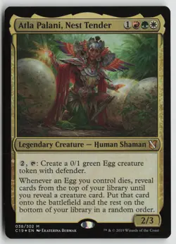 Atla Palani, Nest Tender LP Foil 38 Commander 2019 Magic: The Gathering - Image 1
