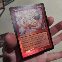 Wizards of the Coast MTG Cave-In #180/350 English Foil Red Sorcery MINT - Image 2