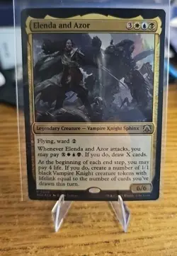 x1 Elenda and Azor - Foil M MTG Commander: March of the Machine M/NM, English - Image 1