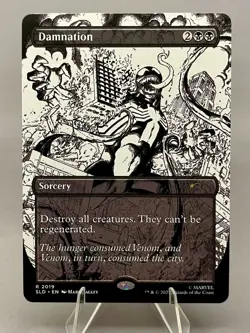 Damnation (2019) MTG Spider-Man Ink Secret Lair Drop Near Mint - Image 1