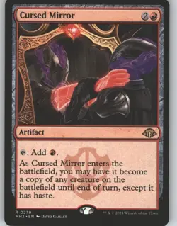 Cursed Mirror 279 Rare Modern Horizons 3 Magic: The Gathering Near Mint - Image 1
