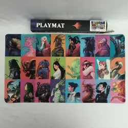 Magic The Gathering Playmat Ultra Pro Commander Masters 3 Gaming Pad Mat NEW - Image 1