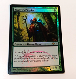 Magic: The Gathering Avacyn's Pilgrim FNM Promos 2012 Foil Promo Green EN - Image 1