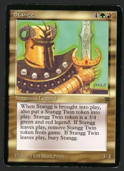***English Stangg*** MTG Legends Magic Kid Icarus - Image 1