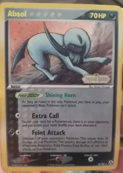 Absol 15/92 Rare Legend Maker Pokemon Reverse Holo MP - Image 1