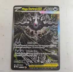 Mega Darkrai ex 116/084 Pitch Black Special Illustration Rare Pokemon English - Image 1