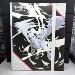 Pokemon White Flare 9 Pocket Scarlet & Violet Binder Collection Binder Only NEW - Image 1