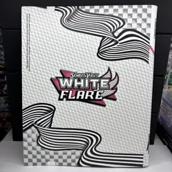 Pokemon White Flare 9 Pocket Scarlet & Violet Binder Collection Binder Only NEW - Image 5
