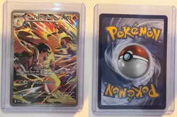 ETHAN'S TYPHLOSION 190/182 ILLUSTRATION RARE DESTINED RIVALS POKEMON HOLO NM - Image 1