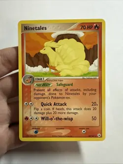 Ninetales 22/101 Hidden Legends Pokemon Toshinao Aoki NEAR MINT - Image 1