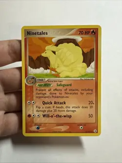 Ninetales 22/101 Hidden Legends Pokemon Toshinao Aoki NEAR MINT - Image 3