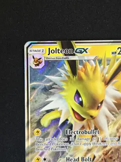 Jolteon GX SM173 Sun & Moon Special Collection Box Promo Art Rare Pokemon NM - Image 3