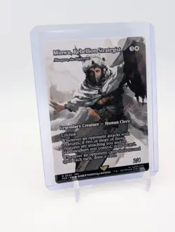 MTG - Minwu, Rebellion Strategist - Mangara, the Diplomat - Showcase #25 FCA NM - Image 1