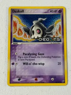 🔥 POKEMON DUSKULL 58/107 EX DEOXYS REVERSE HOLO STAMPED 2005 RARE VINTAGE LP/NM - Image 1
