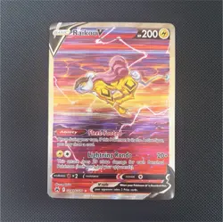 Pokemon Raikou V GG41/70 Crown Zenith Ultra Rare Holo 200HP Lightning - Image 1